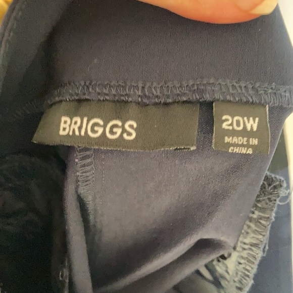Briggs navy blue pull on short w comfort waistband and stretch 20W - Picture 16 of 17